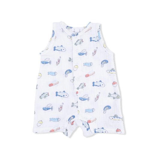 Sleeveless Shortie Romper