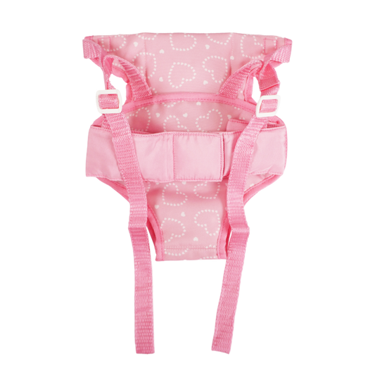 Pink Heart Doll Carrier