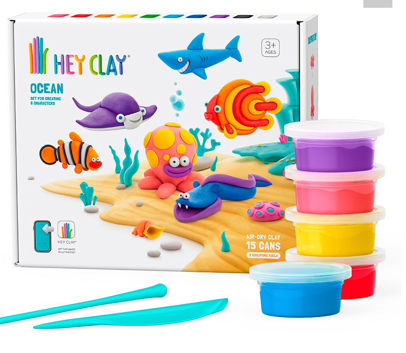 Hey Clay Set - Ocean Creatures