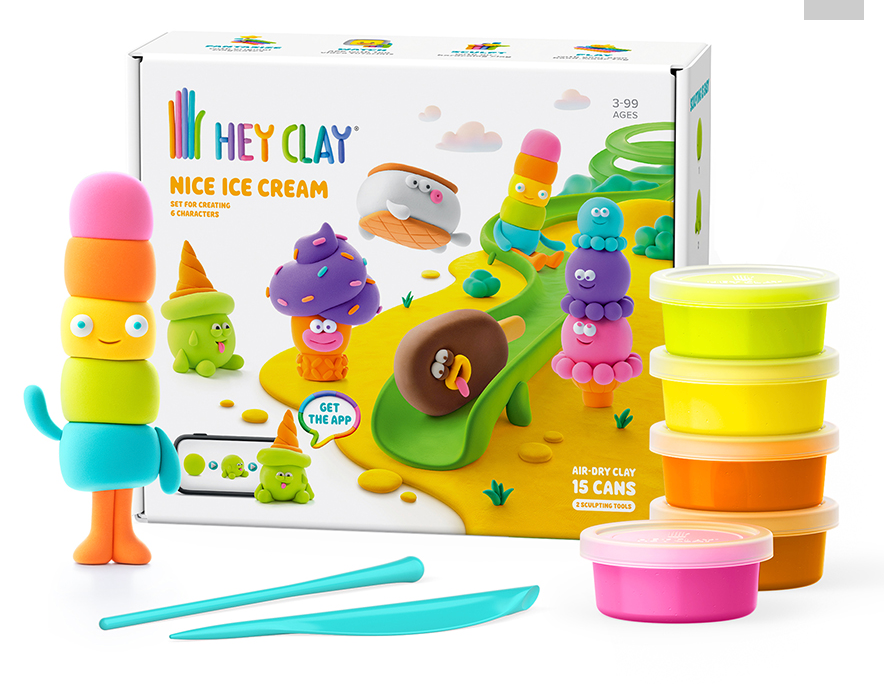 Hey Clay Set - Nice Ice Cream