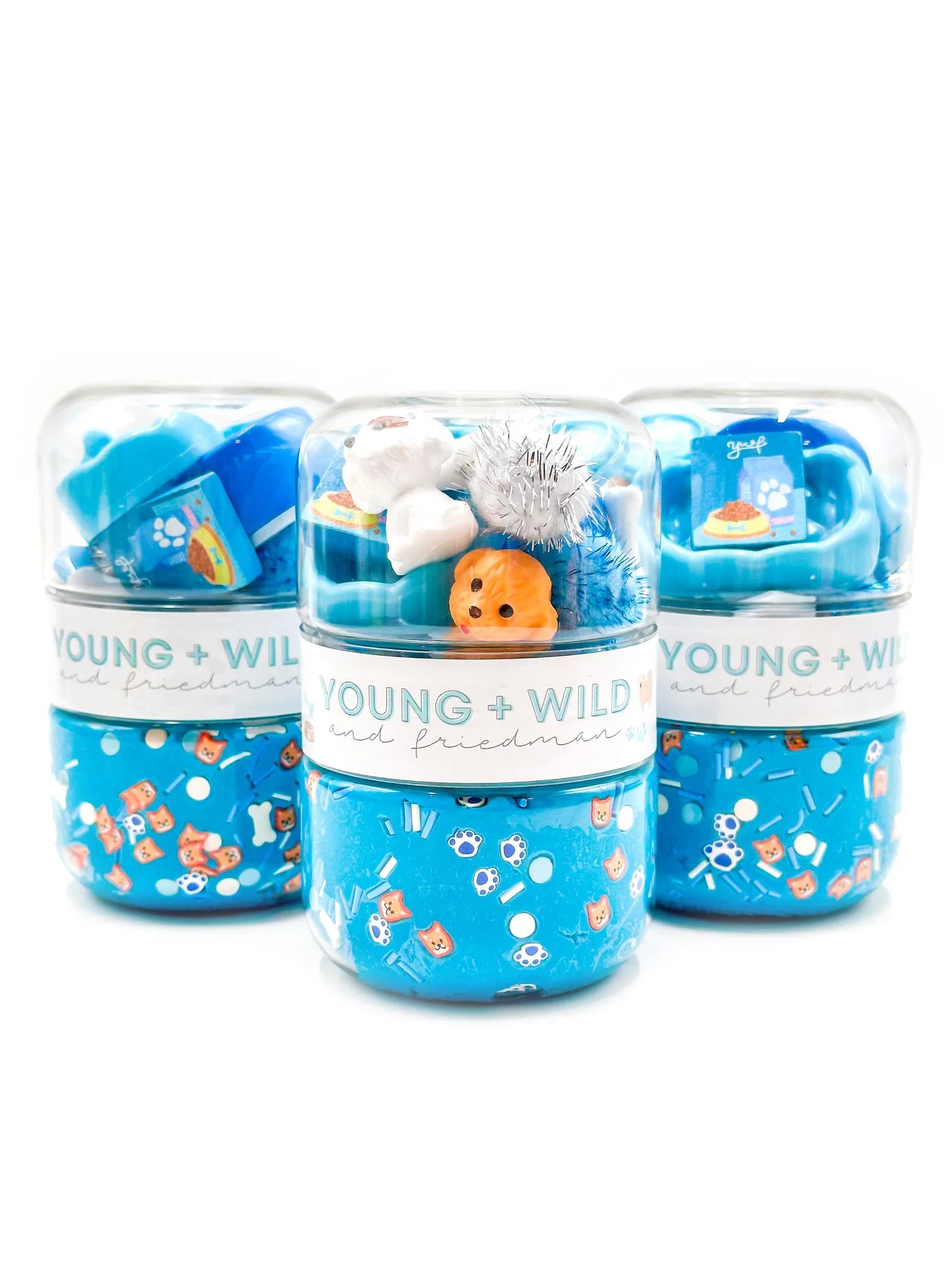 Dough Jar - Blue Pet Shop