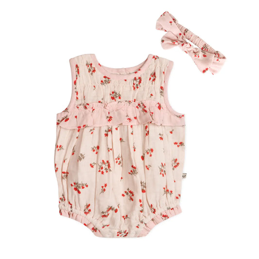 Noor Floral Baby Romper