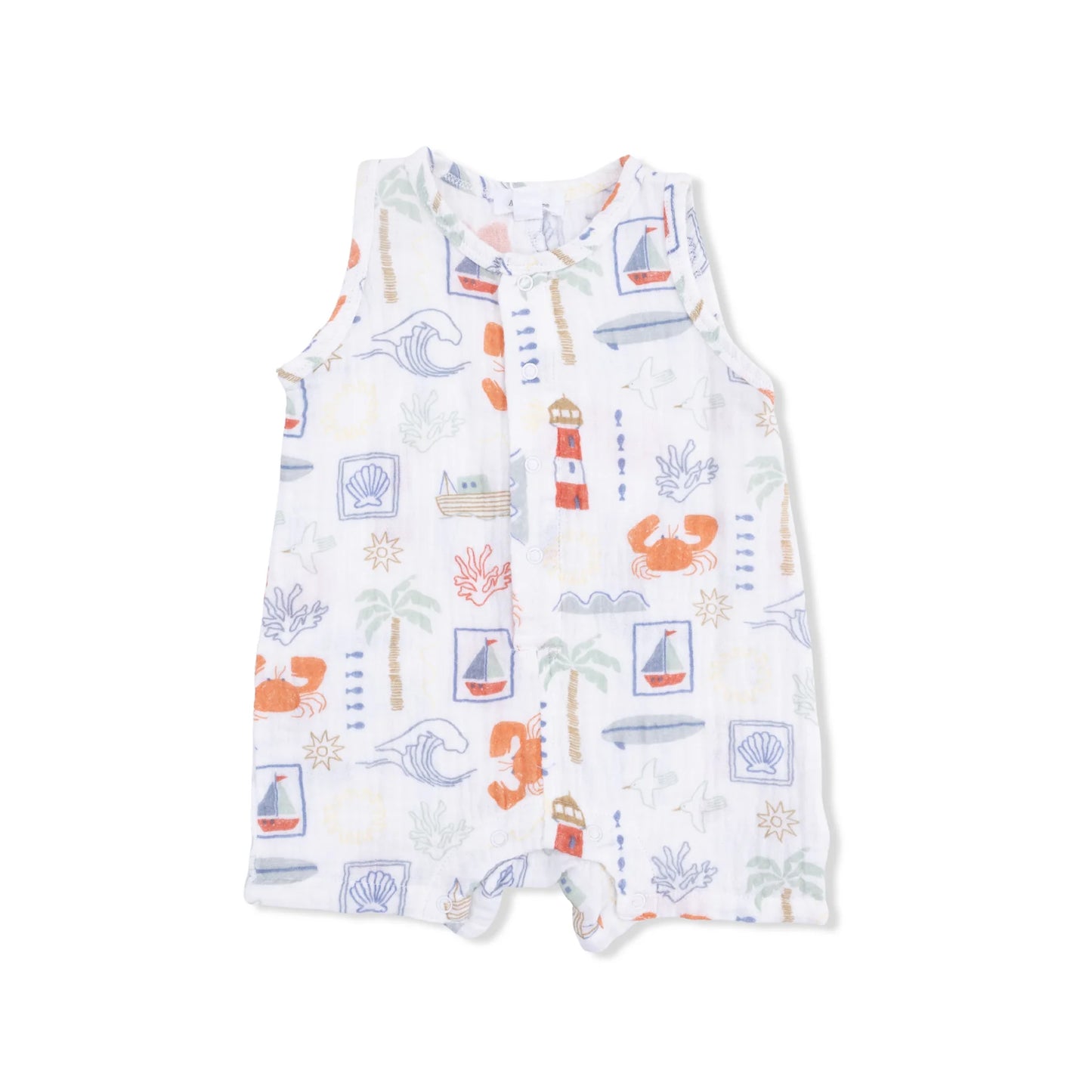 Sleeveless Shortie Romper