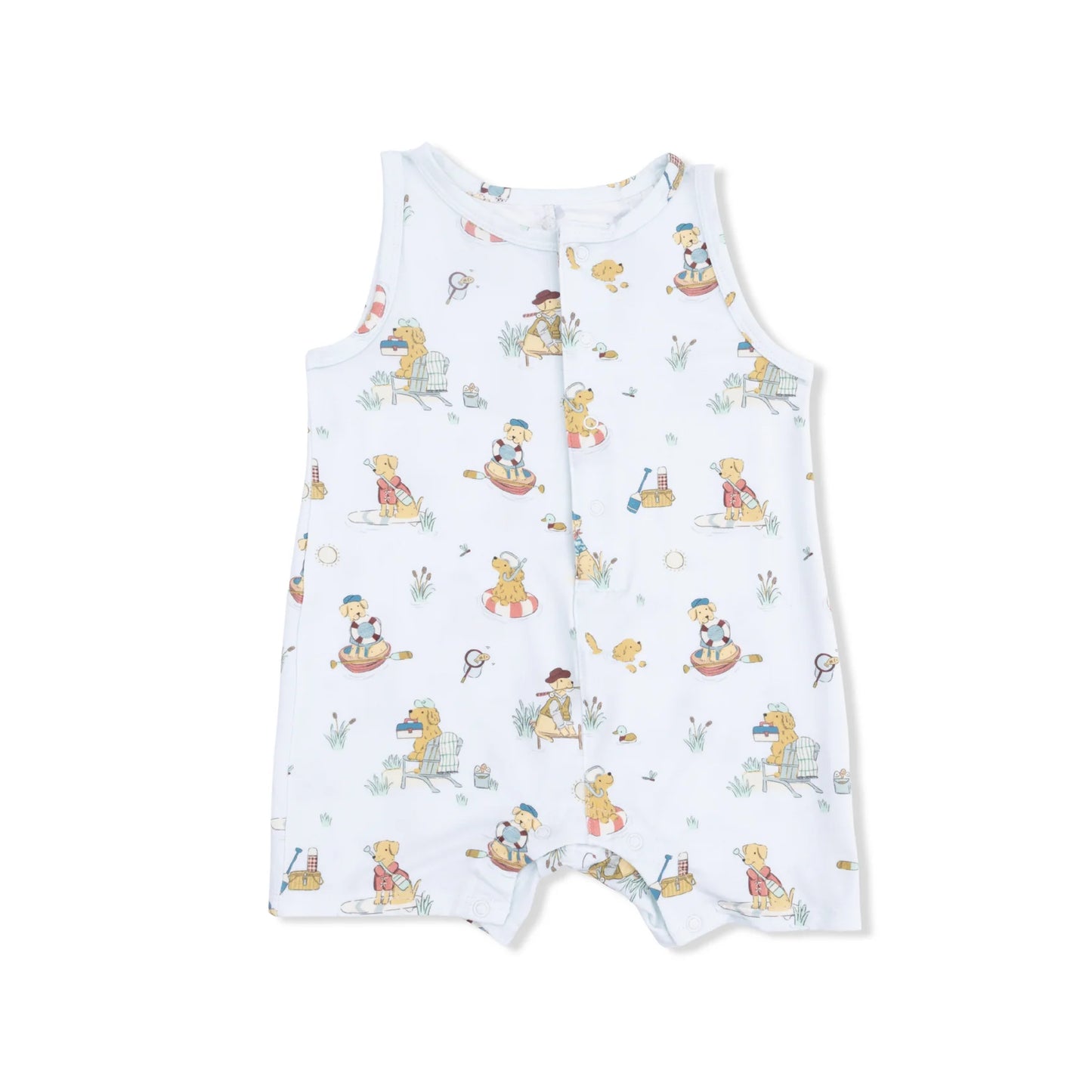 Sleeveless Shortie Romper