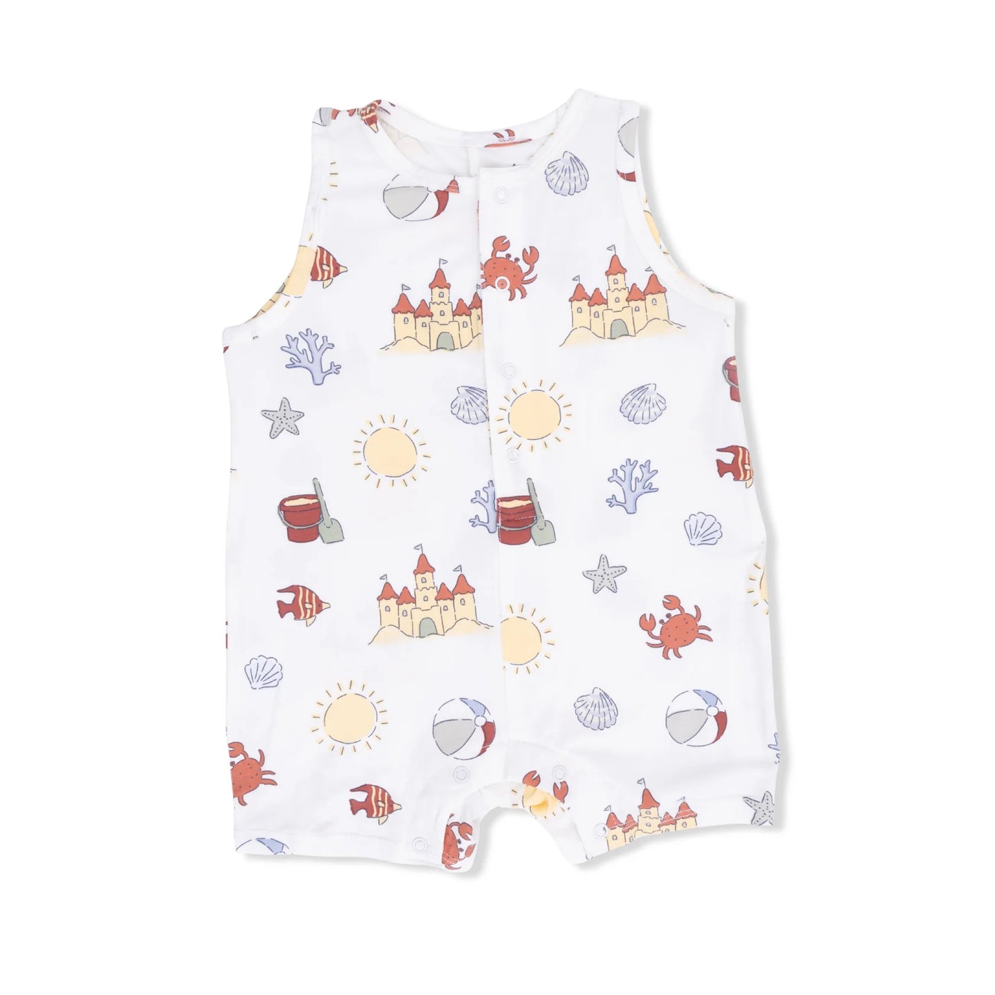 Sleeveless Shortie Romper