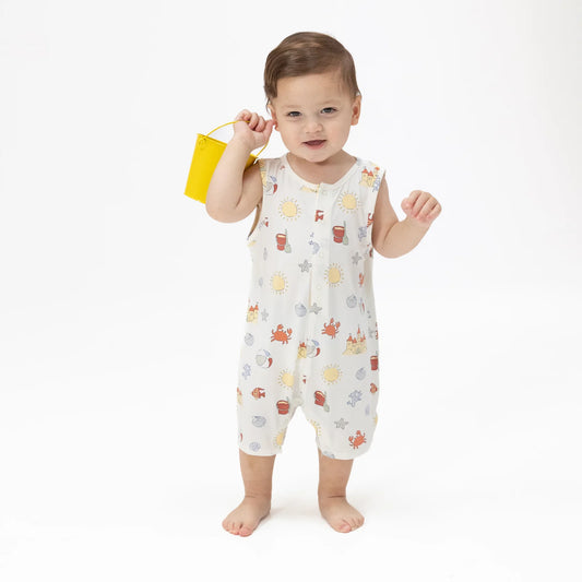 Sleeveless Shortie Romper
