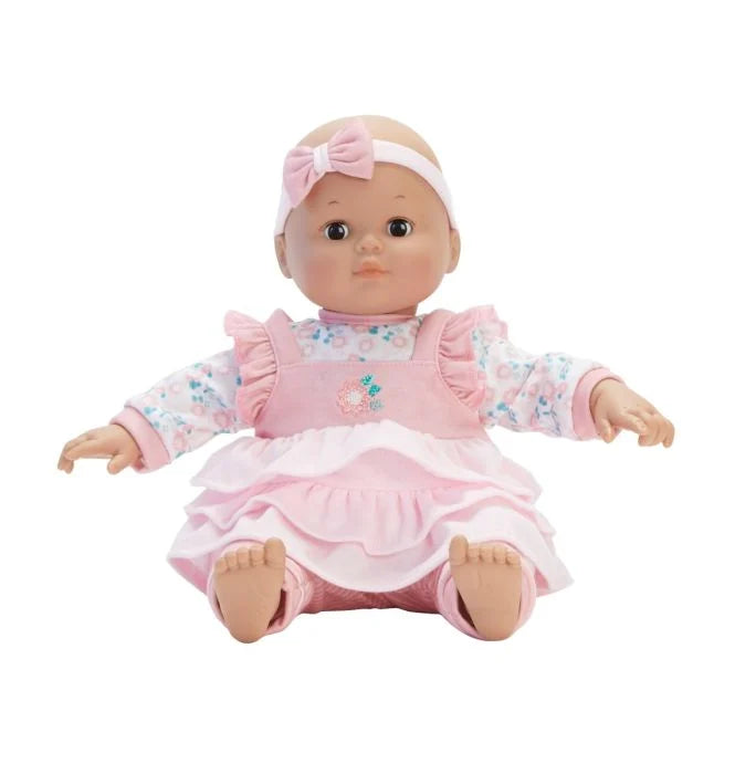 Baby Cuddles Doll Pink Floral Dress