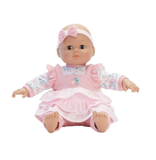 Baby Cuddles Doll Pink Floral Dress