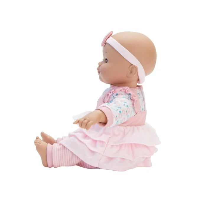 Baby Cuddles Doll Pink Floral Dress