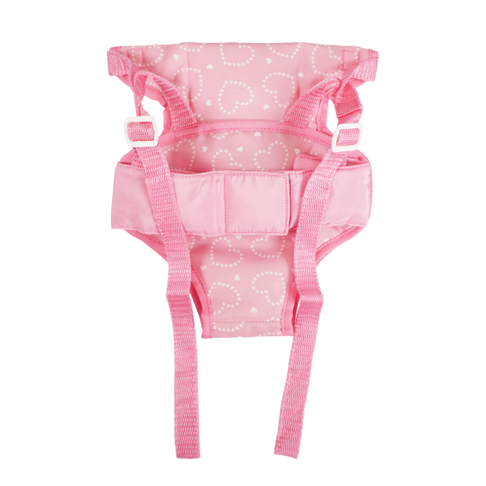 Pink Heart Doll Carrier