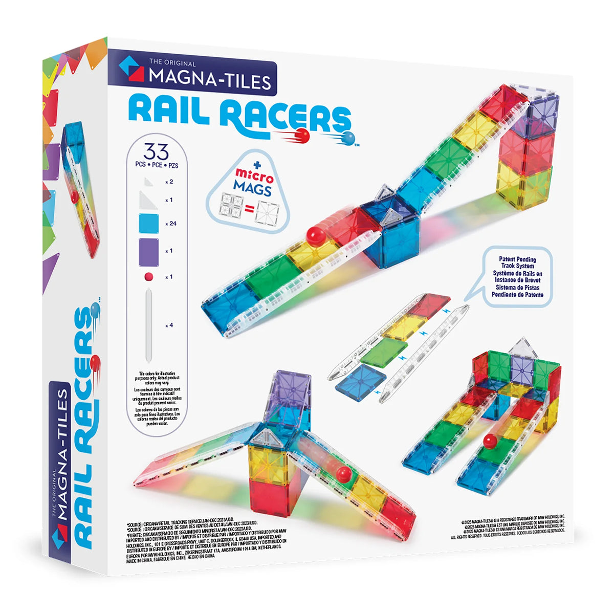 Rail Racers 33 Piece Set