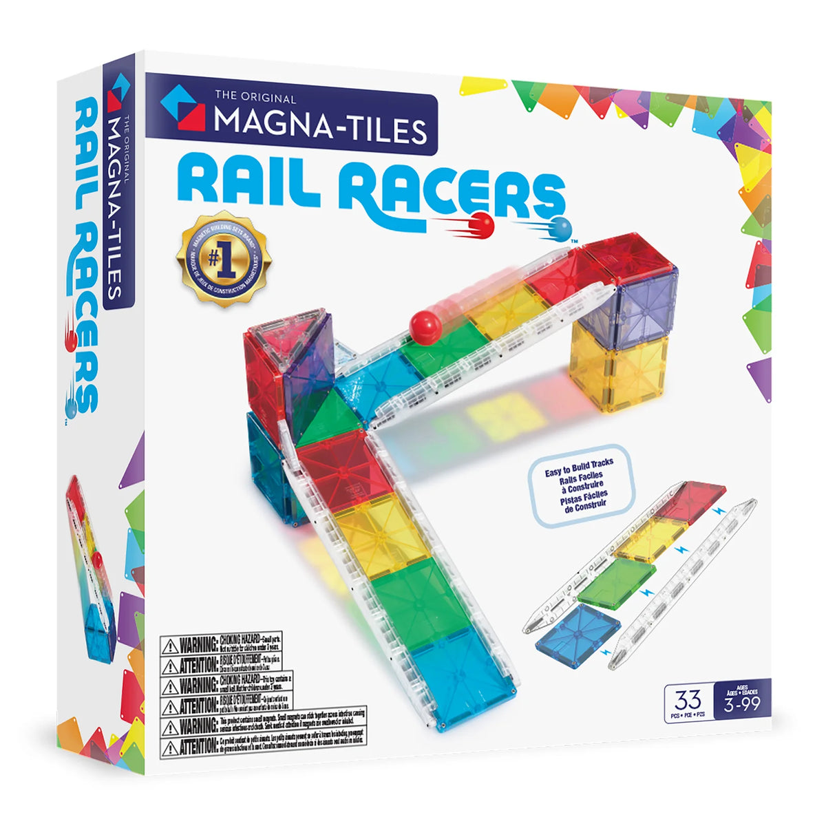 Rail Racers 33 Piece Set