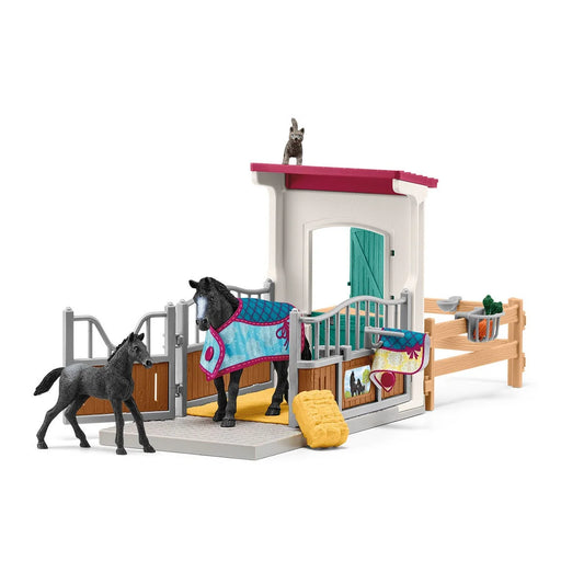 Horse Box W/ Mare & Foal Play Set