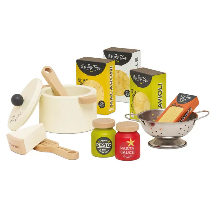 Wooden Organic Pasta Play Set