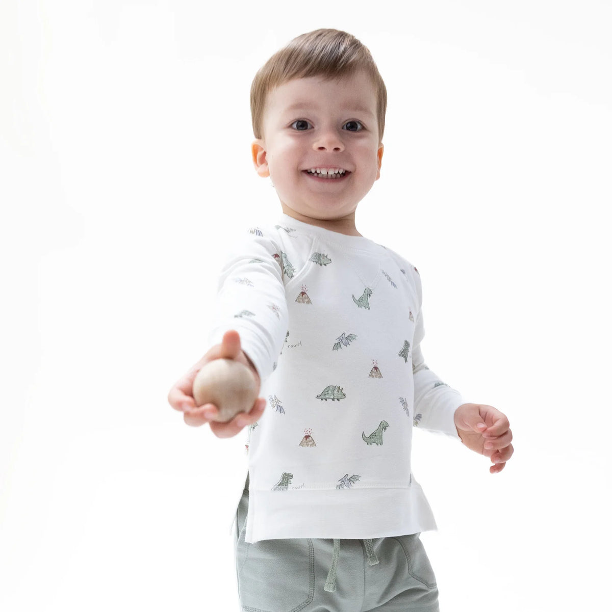 French Terry Raglan Sweatshirt