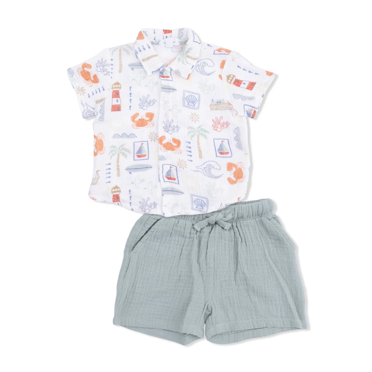 Polo Shirt W/ Shorts