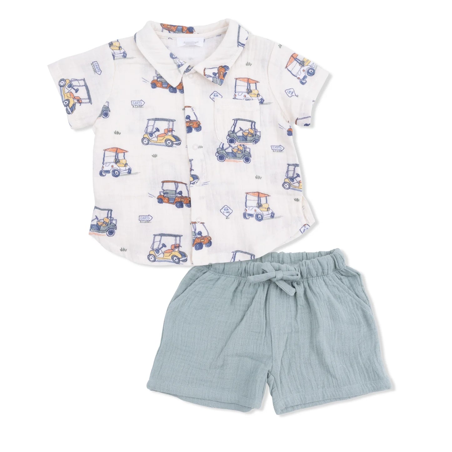 Polo Shirt W/ Shorts