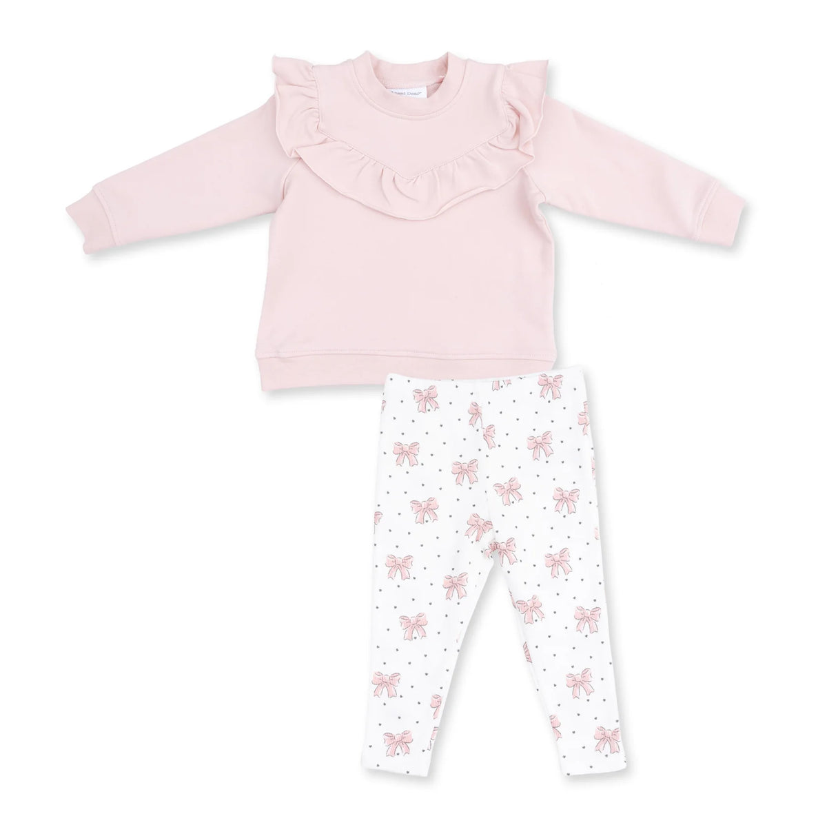 Ruffle Sweatshirt & Leggings