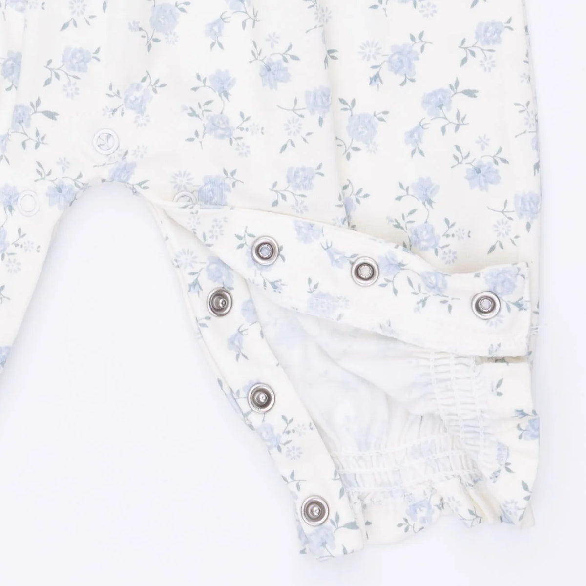 Smocked Long Sleeve Romper