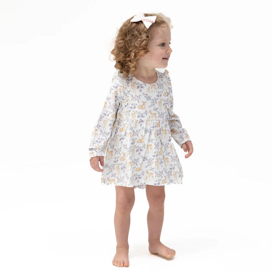 Long Sleeve Ruffle Dress