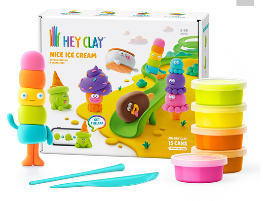 Hey Clay Set - Nice Ice Cream