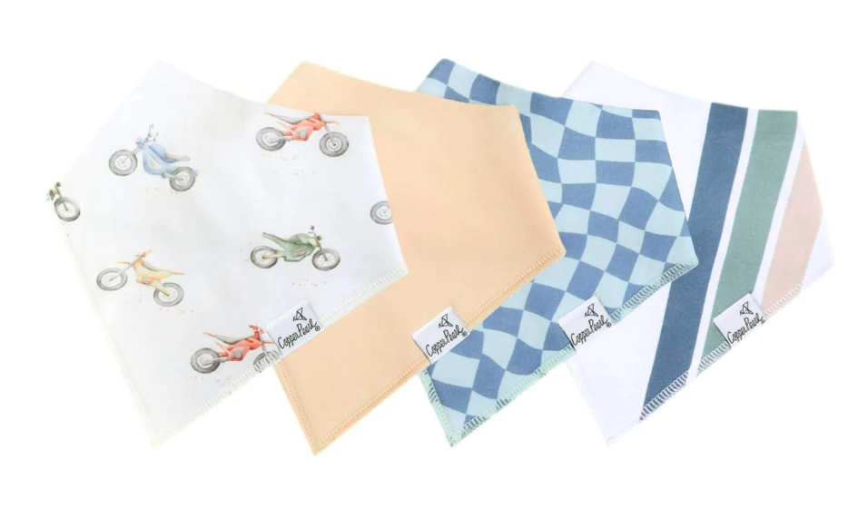 Ryder Bandana Bibs - Set of 4