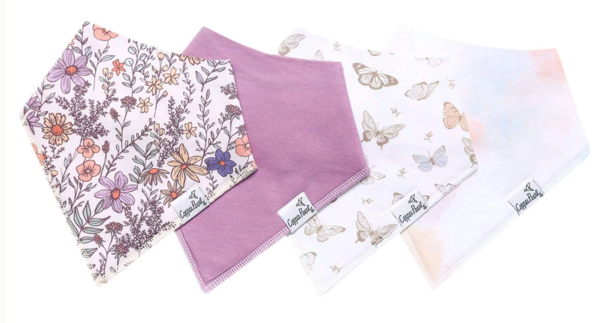 Flora Bandana Bib Set