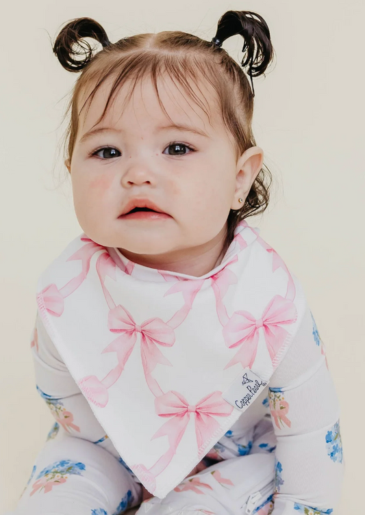 Bow My Gosh Bandana Bib Set