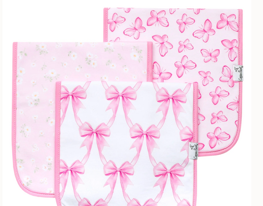 Bow My Gosh Burp Cloths