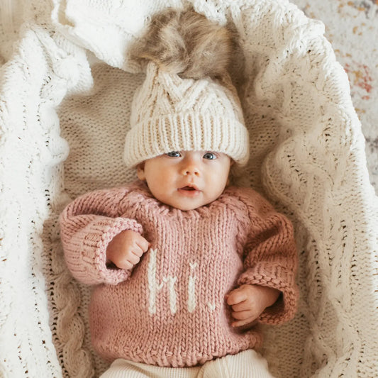 Hi. Sweater - Pink