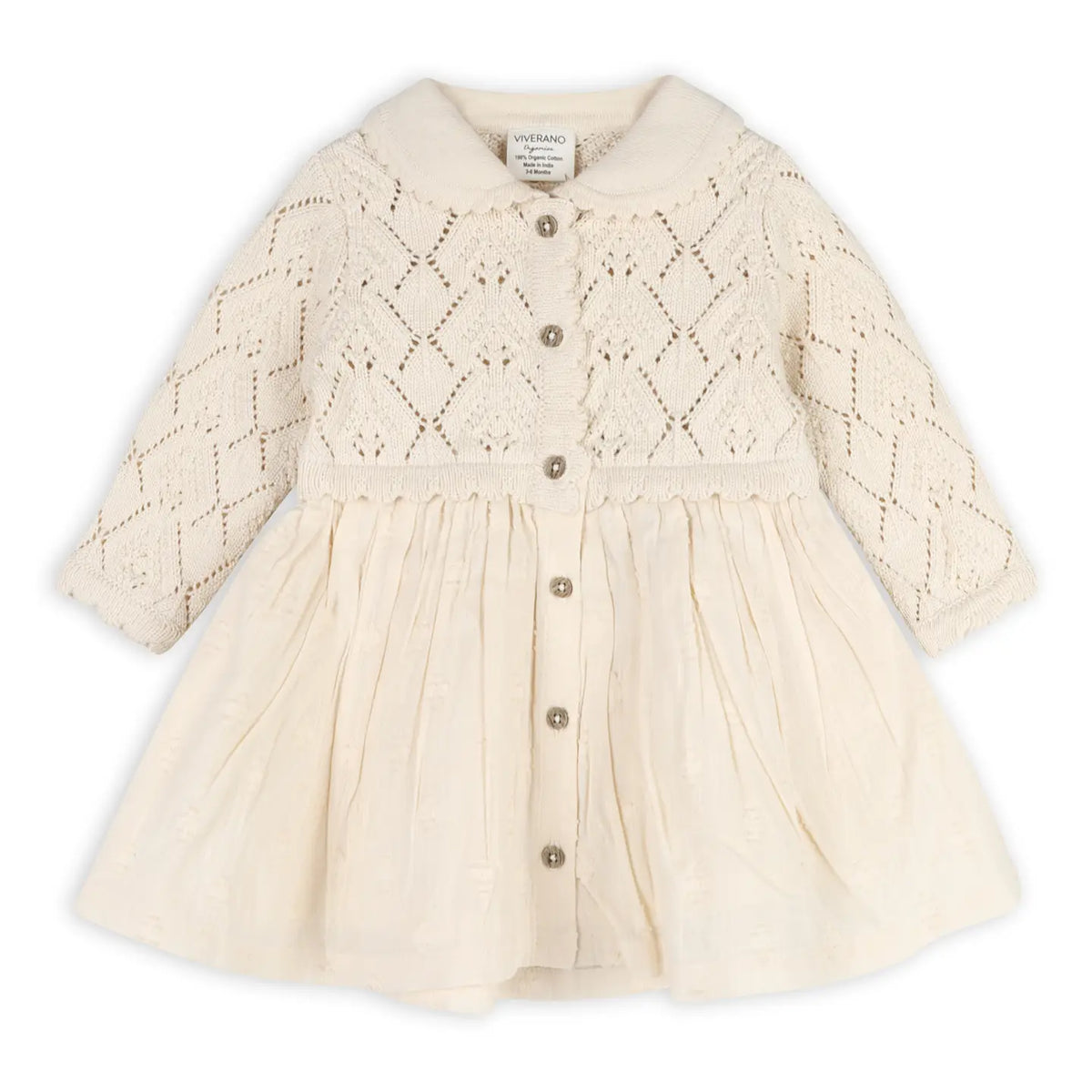 Phoebe Pointelle Knit Tutu Dress