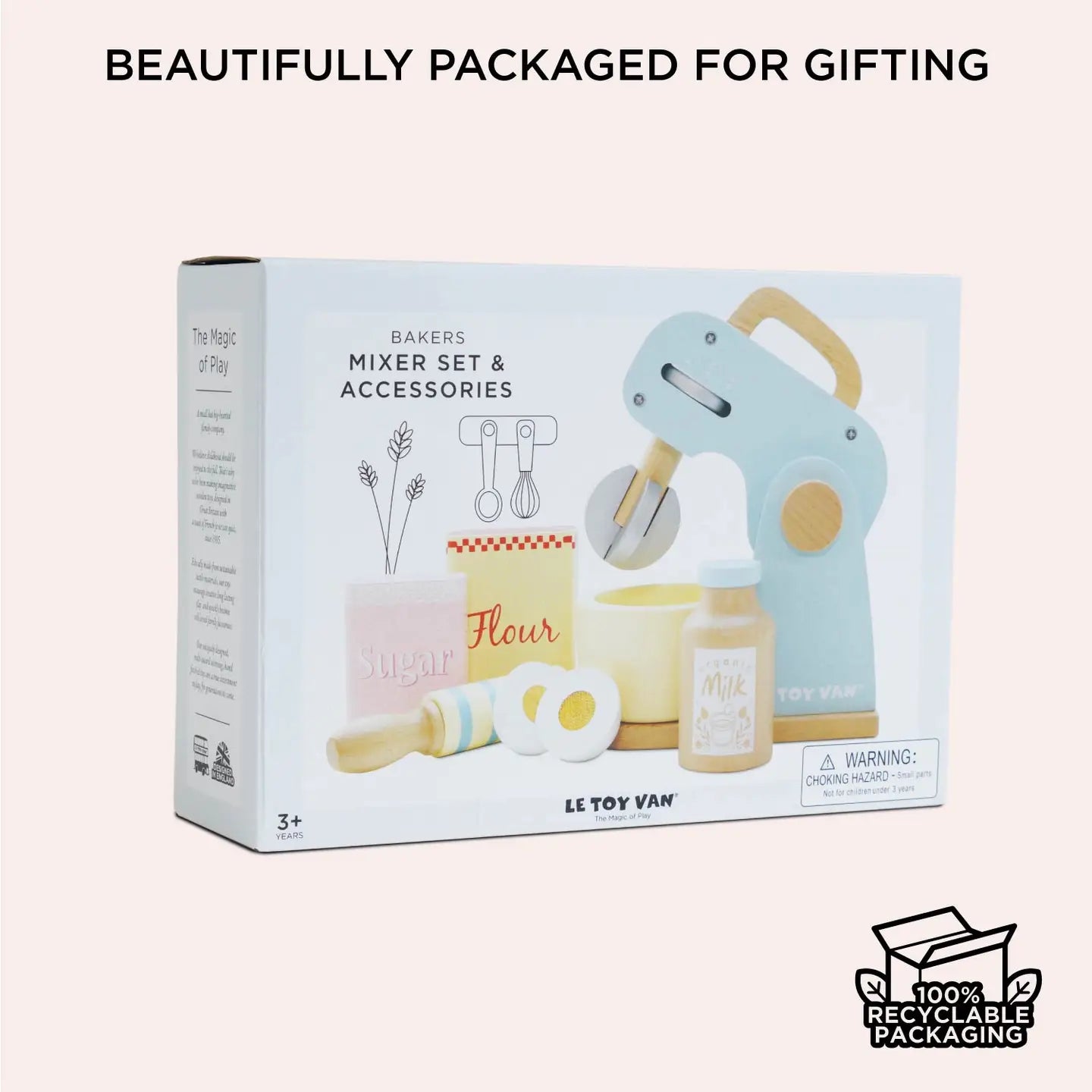 Wooden Bakers Mixer Play Set