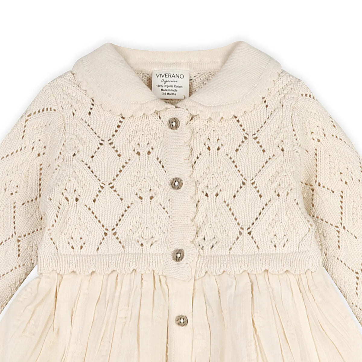 Phoebe Pointelle Knit Tutu Dress