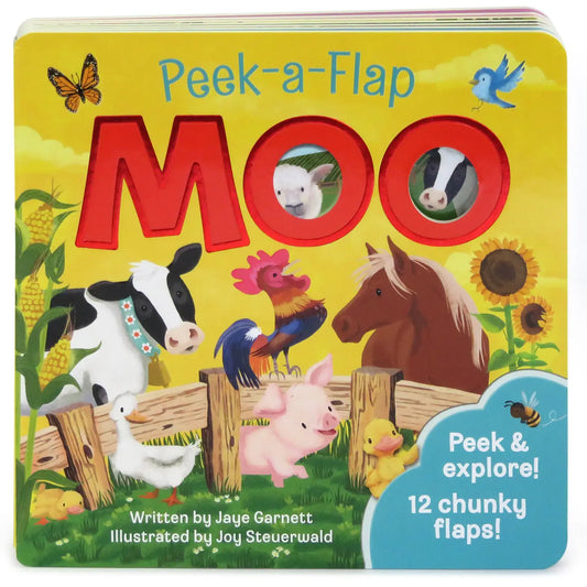 Moo Lift A Flap Board Book
