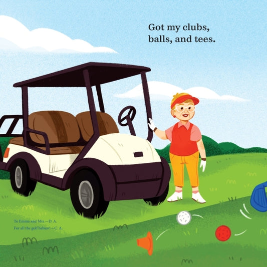 Golf Baby Book