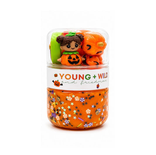 Dough Jar - Jack O Lantern