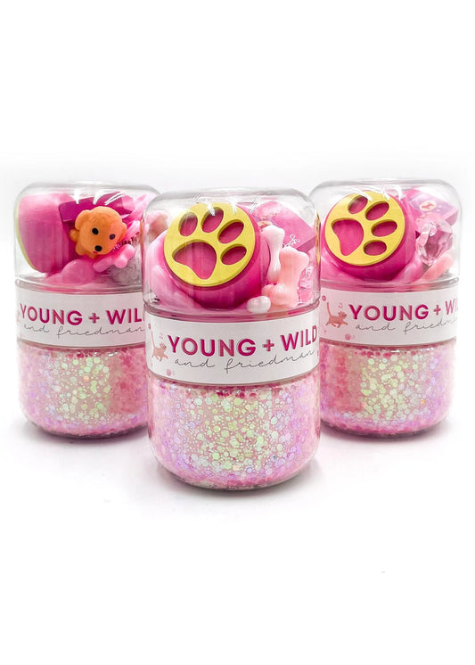 Dough Jar - Pink Pet Shop