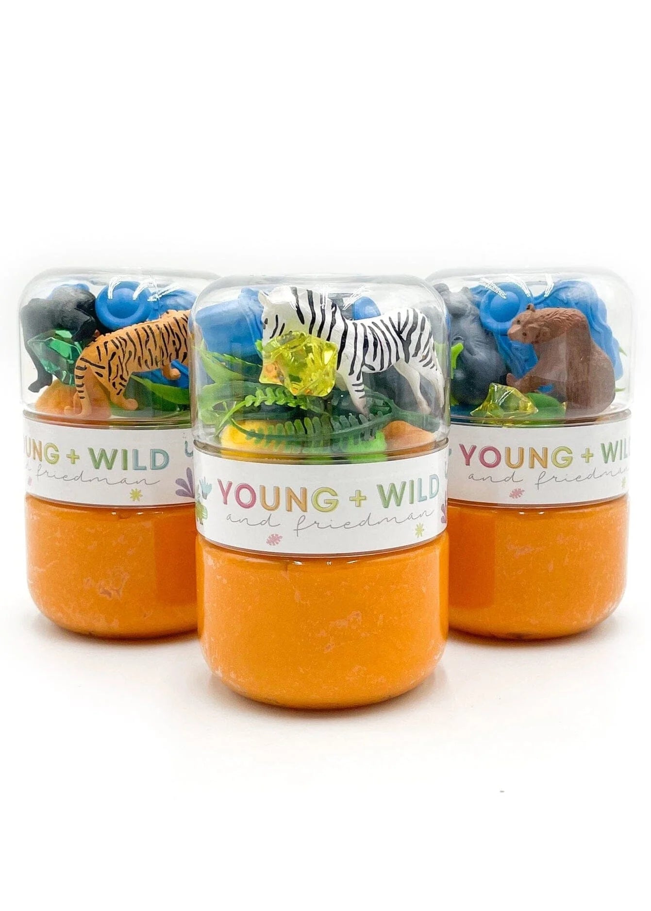 Sensory Dough Jar - Zoo